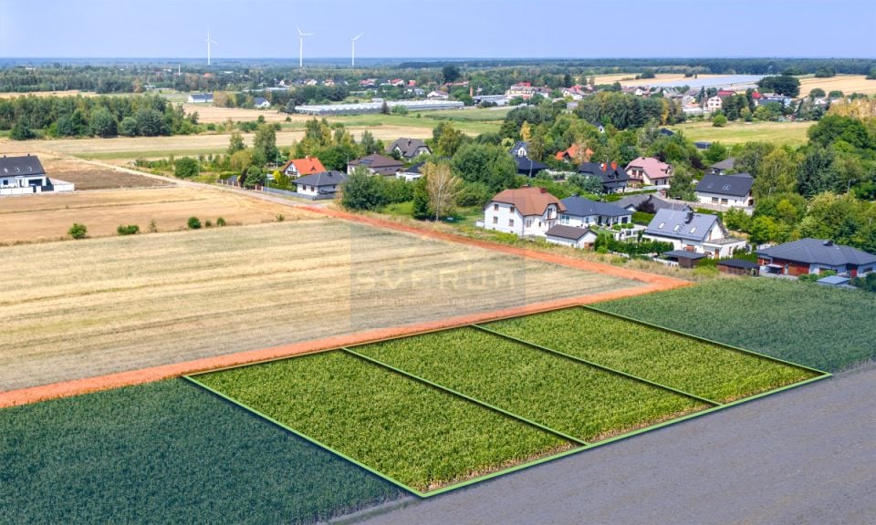 Działka budowlana Mykanów