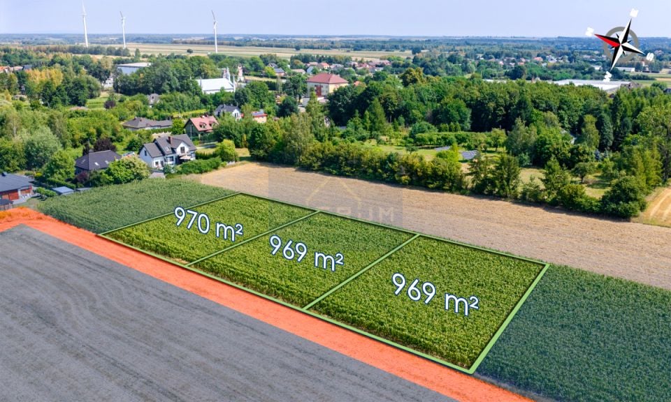 Działka budowlana Mykanów