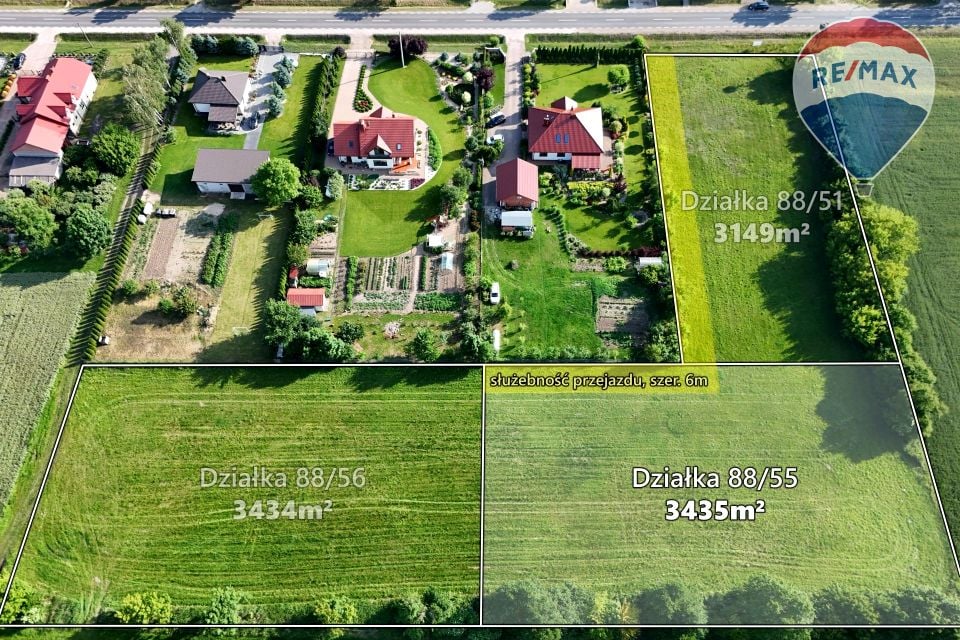 Działka budowlano-rolna Łaziska