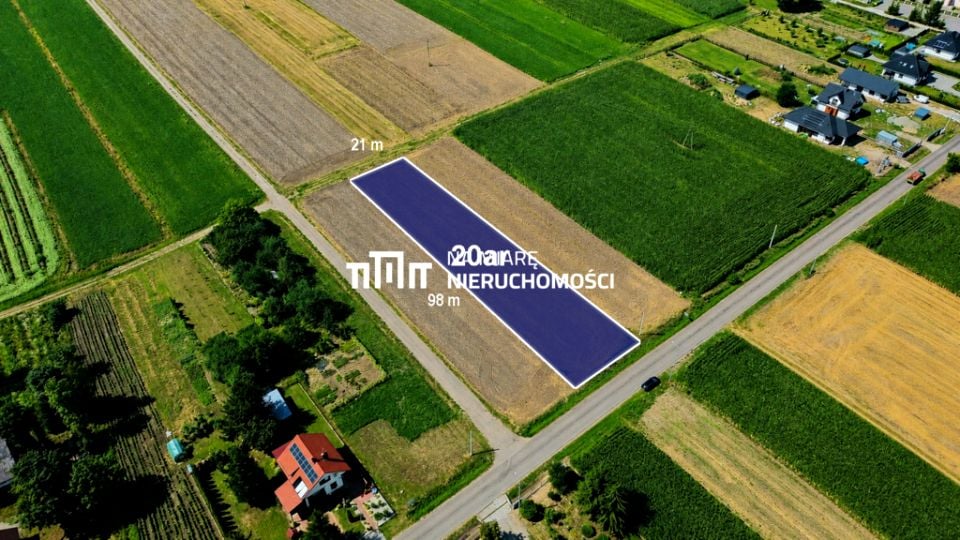 Działka budowlana Cząstkowice