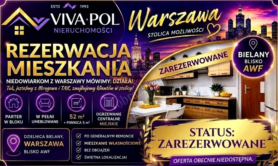Mieszkanie Warszawa
