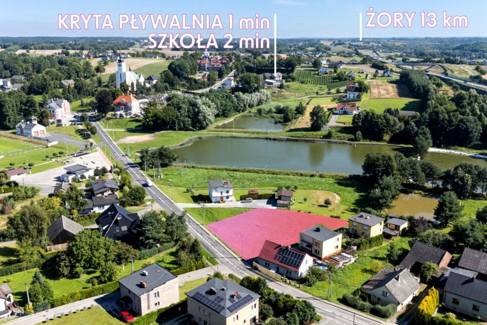 Działka budowlana Połomia