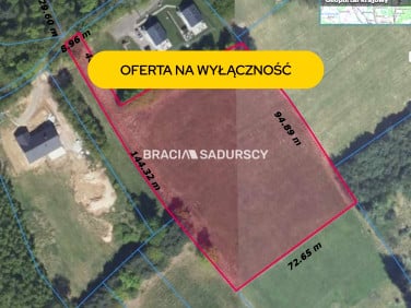 Działka usługowa Tarnawa