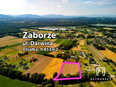 Działka budowlano-rolna Zaborze
