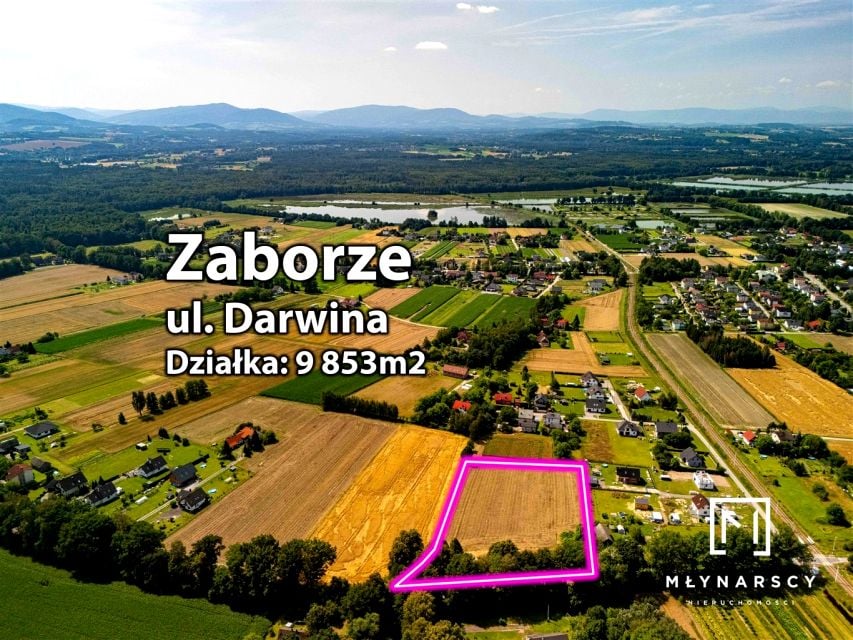 Działka budowlano-rolna Zaborze