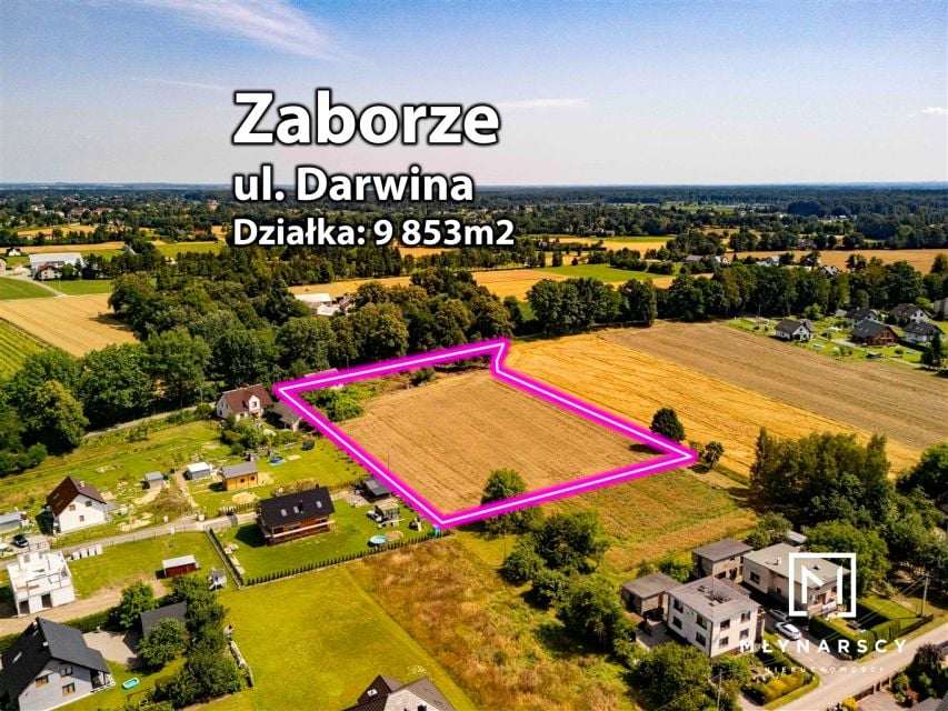 Działka rolno-budowlana, ul. Darwina