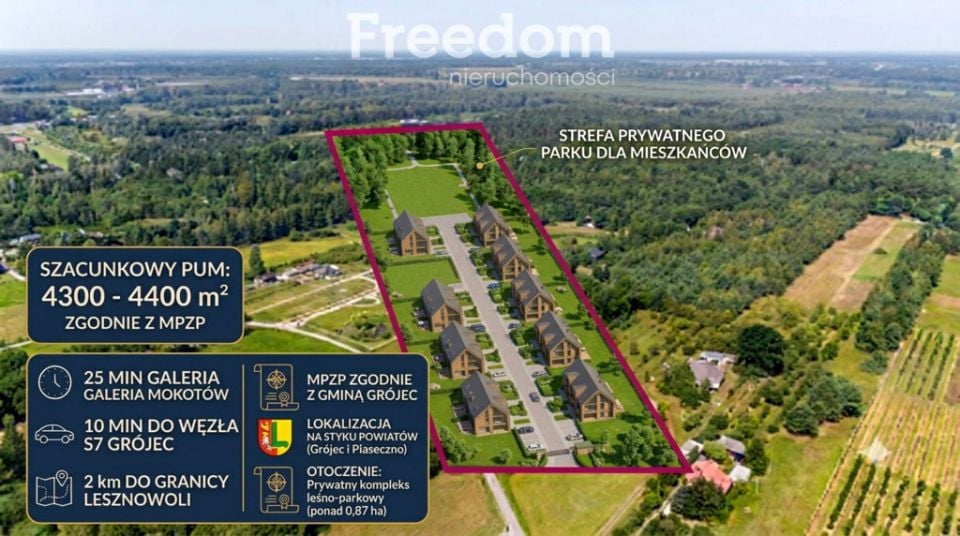 Działka nad jeziorem