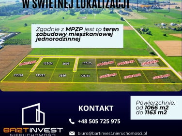 Działka budowlana Zatory
