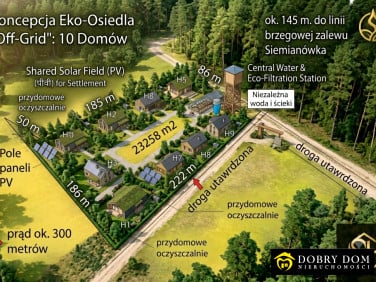 Działka przy lesie