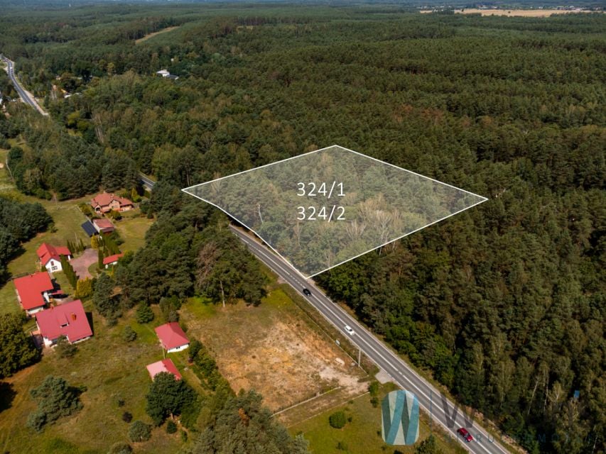 Działka leśna Inowłódz