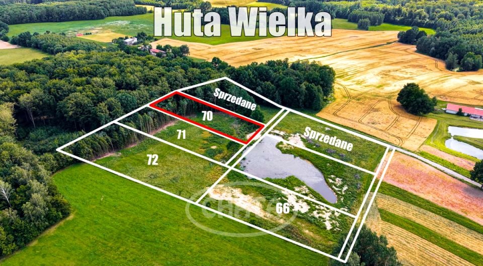 Działka Huta Wielka