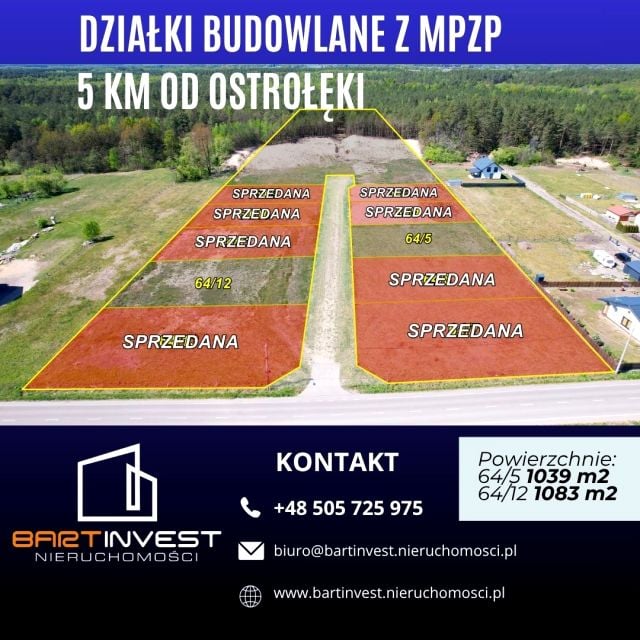Działka budowlana Korczaki