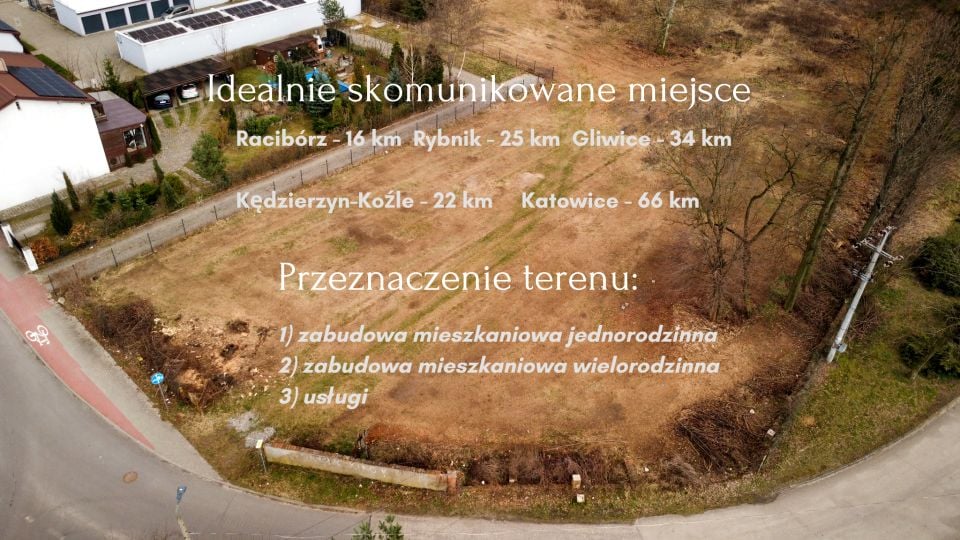 Działka budowlana Kuźnia Raciborska