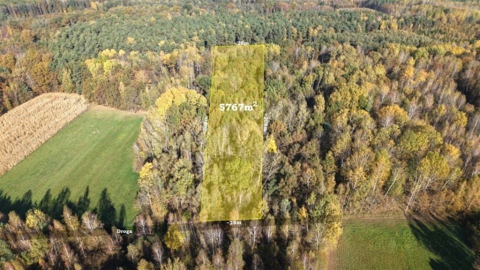Pusta działka Strzeszewo