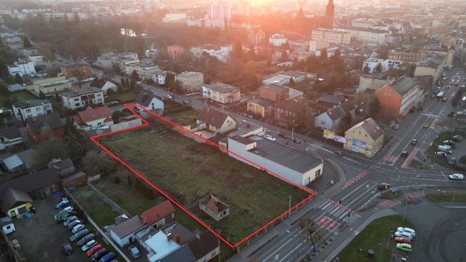 Ogrodzona działka Ostrów Wielkopolski