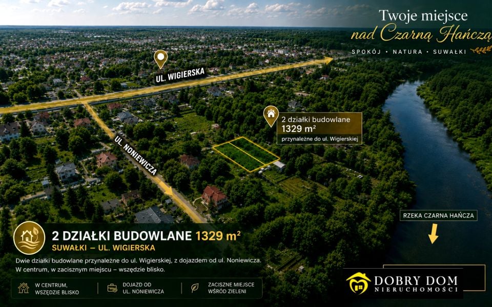 Działka budowlana Suwałki
