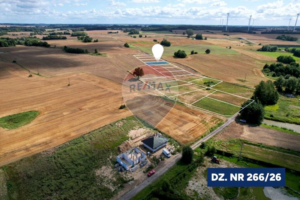 Działka budowlana Będzino sprzedam