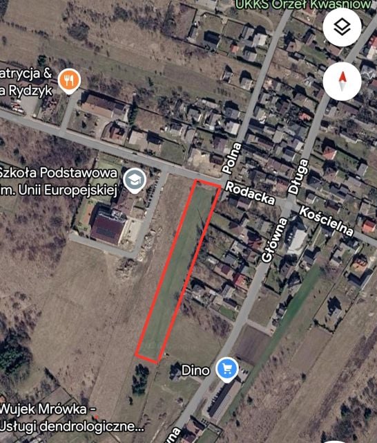 Działka budowlana Kwaśniów Górny