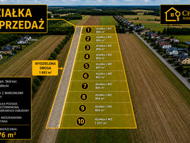 Działka budowlana Gołąbek