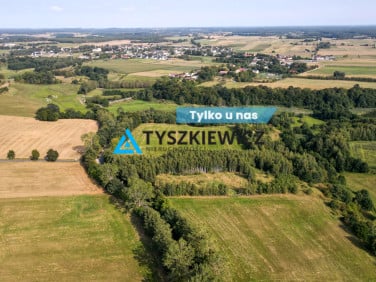 Działka przy lesie