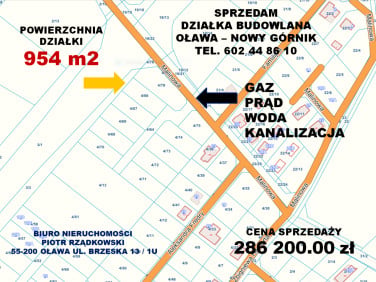 Działka budowlana Oława