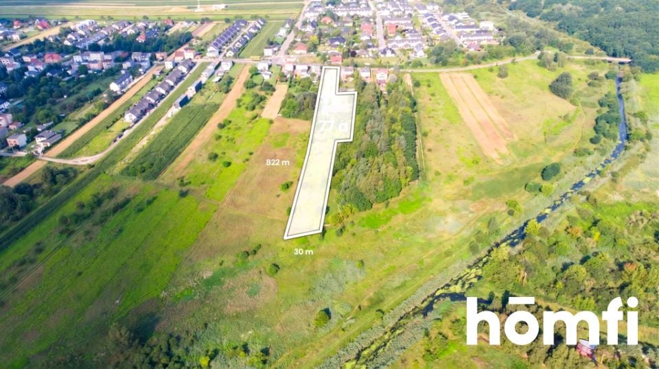 Działka nad rzeką