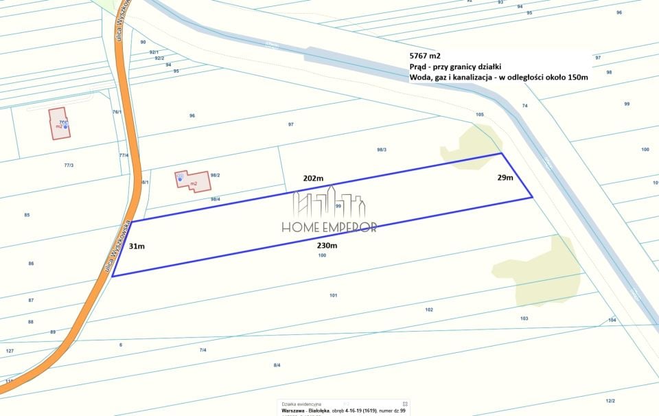 Działka budowlana Warszawa
