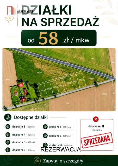 Działka Drzewianowo