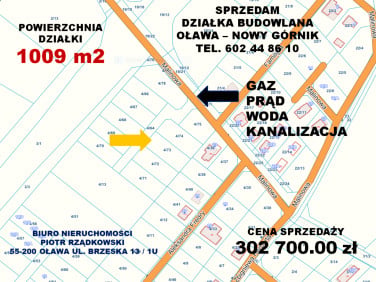 Działka budowlana Oława