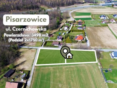 Działka budowlana Pisarzowice