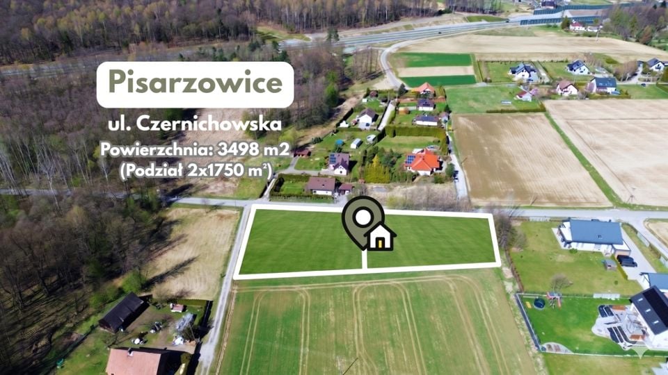 Działka budowlana Pisarzowice