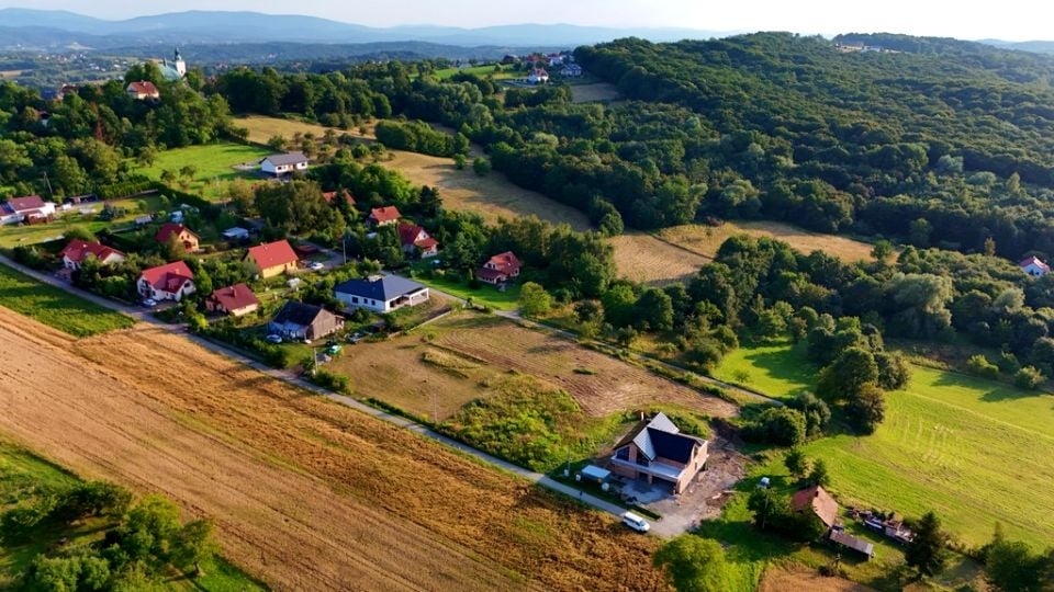 Działka budowlana Łazany