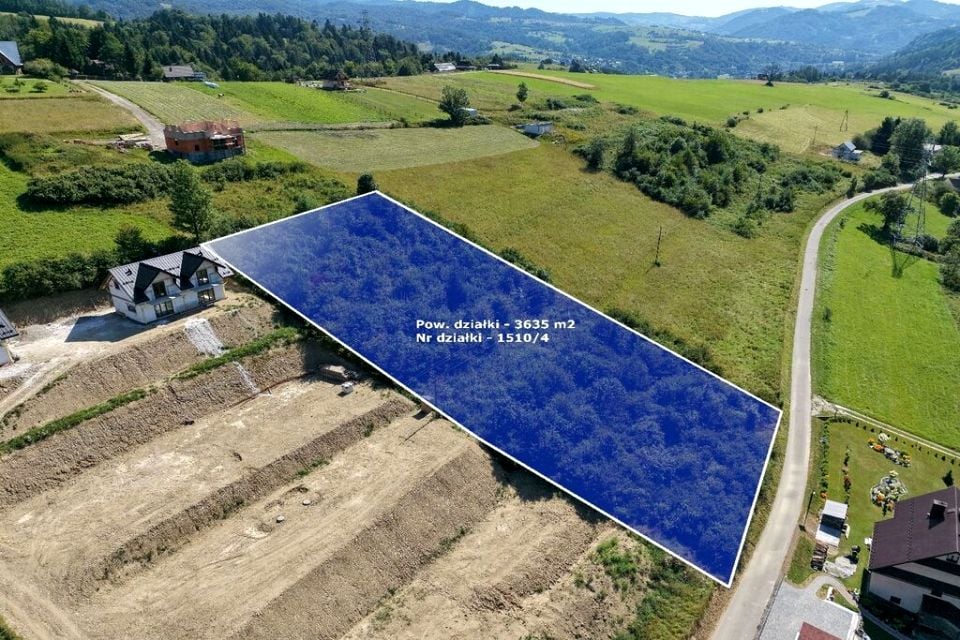 Działka KROŚCIENKO NAD DUNAJCEM