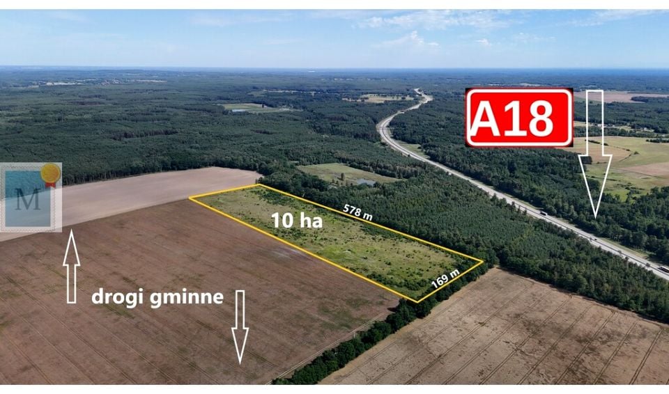 Działka siedliskowa Boruszyn
