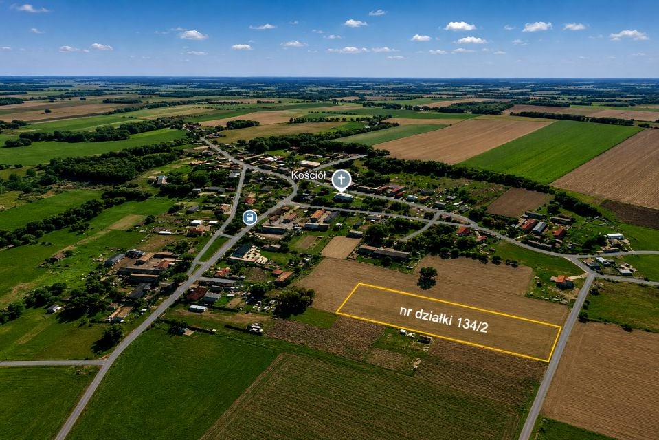 Działka budowlano-rolna Boryszyn