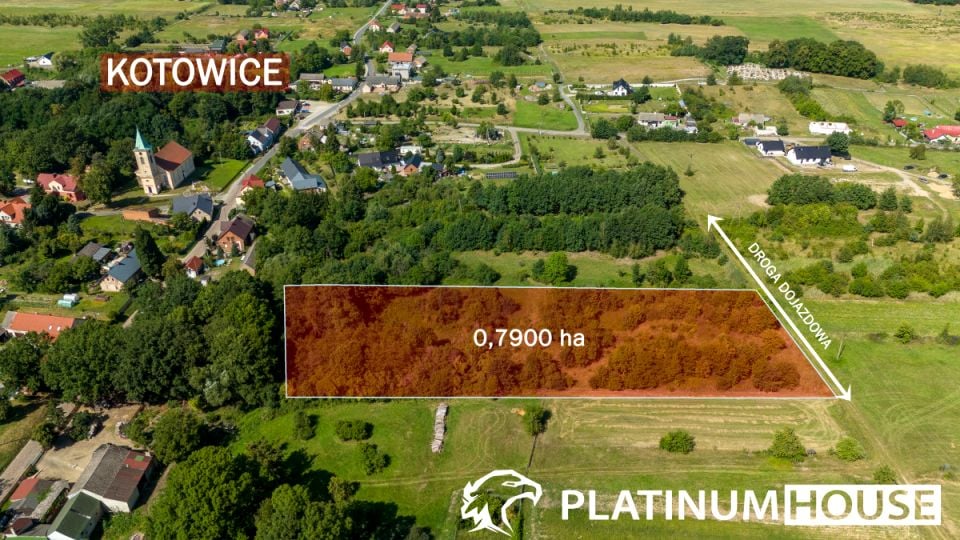 Działka budowlana Kotowice