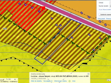 Działka budowlana Wólka Paplińska