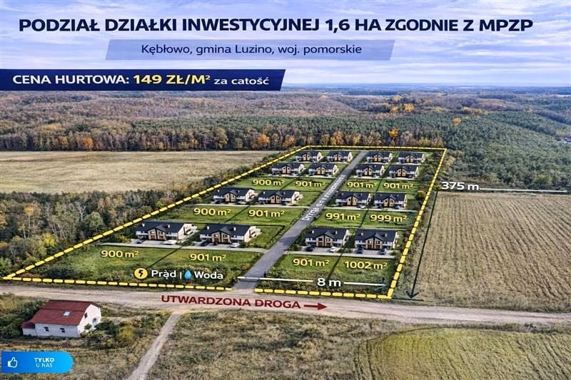 Działka inna Kębłowo