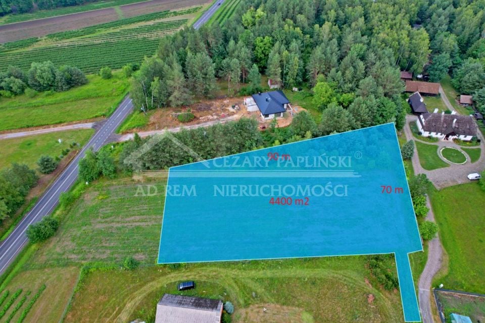 Działka budowlana Uściąż