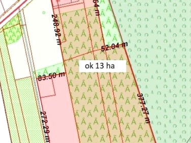 Działka inwestycyjna Stryków