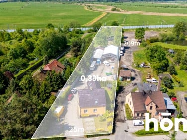 Działka przy lesie