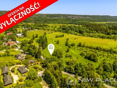 Działka przy lesie