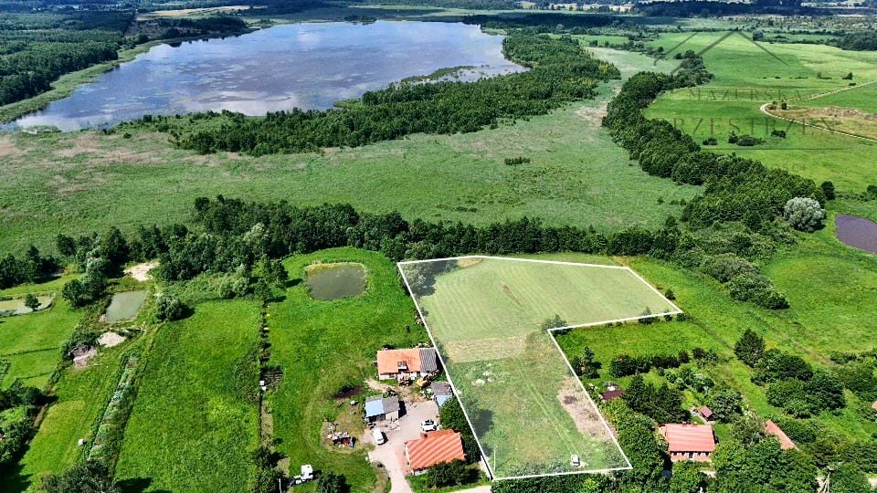 Działka przy lesie