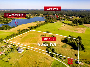 Działka budowlana Wipsowo