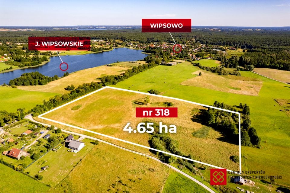 Działka budowlana Wipsowo