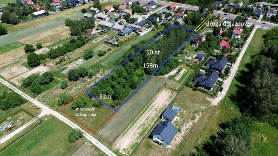 Działka budowlana Głuszczyzna