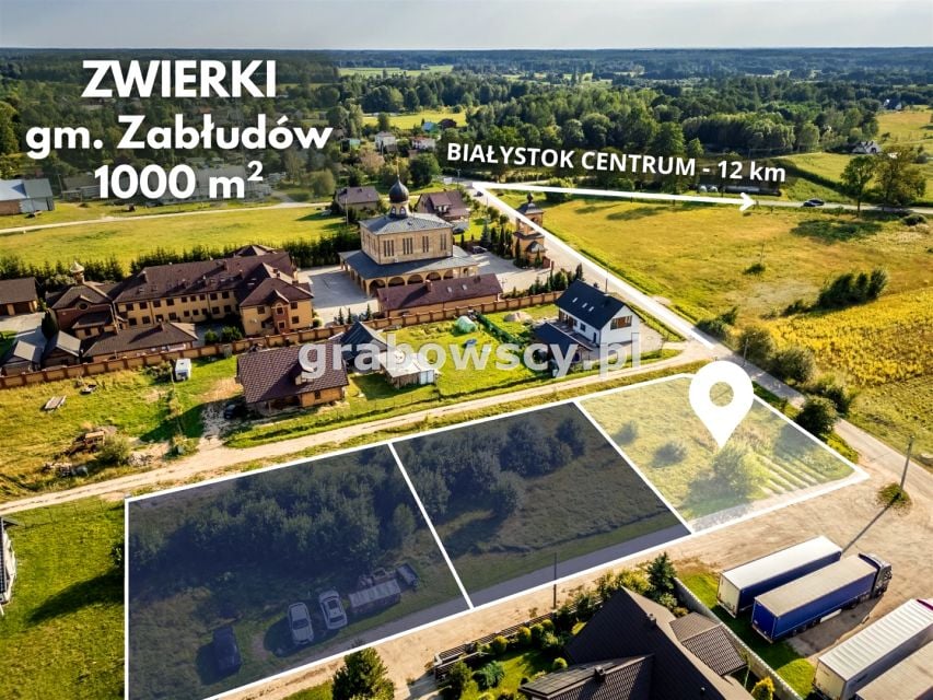 Działka budowlano-rolna Zwierki