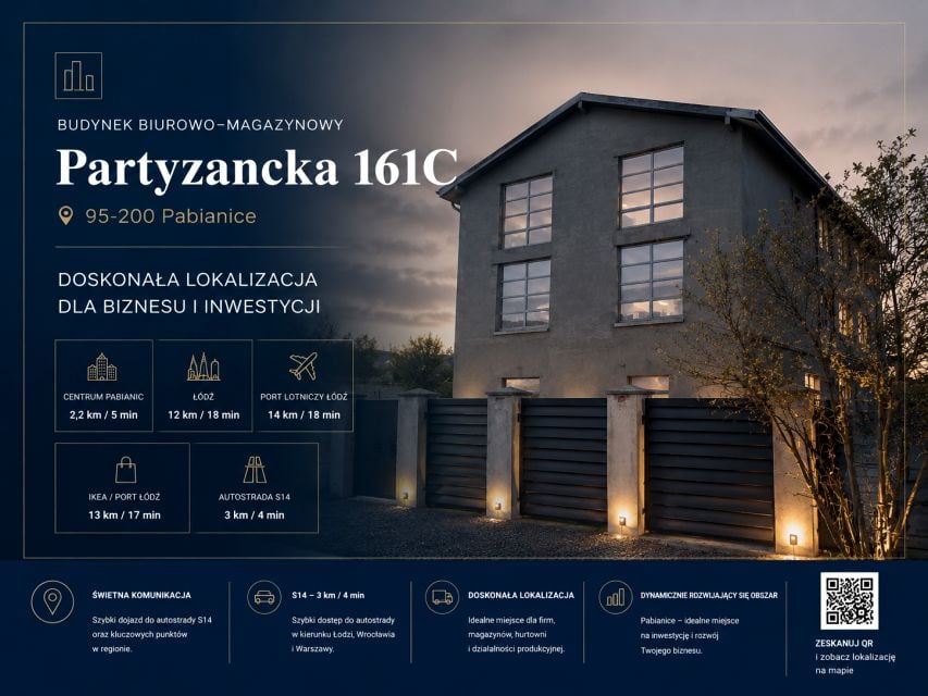 Budynek użytkowy Pabianice