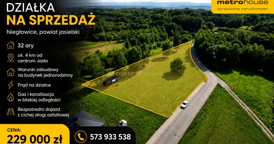 Działka budowlana Niegłowice