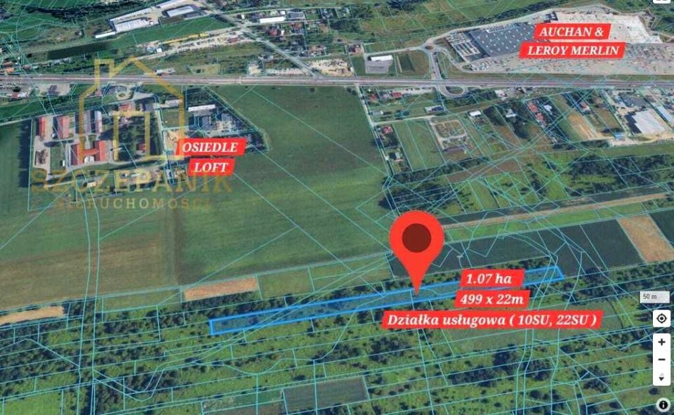 Działka Krasne
